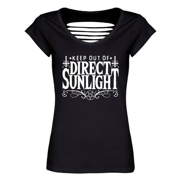 Grindstore Kvinnor/Damer Håll dig borta från direkt solljus T-Shirt