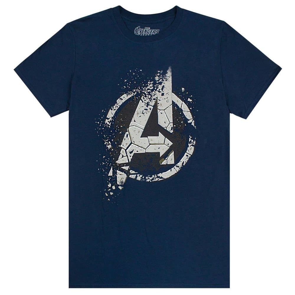 Avengers Herr End Game Eroded A Logo T-Shirt