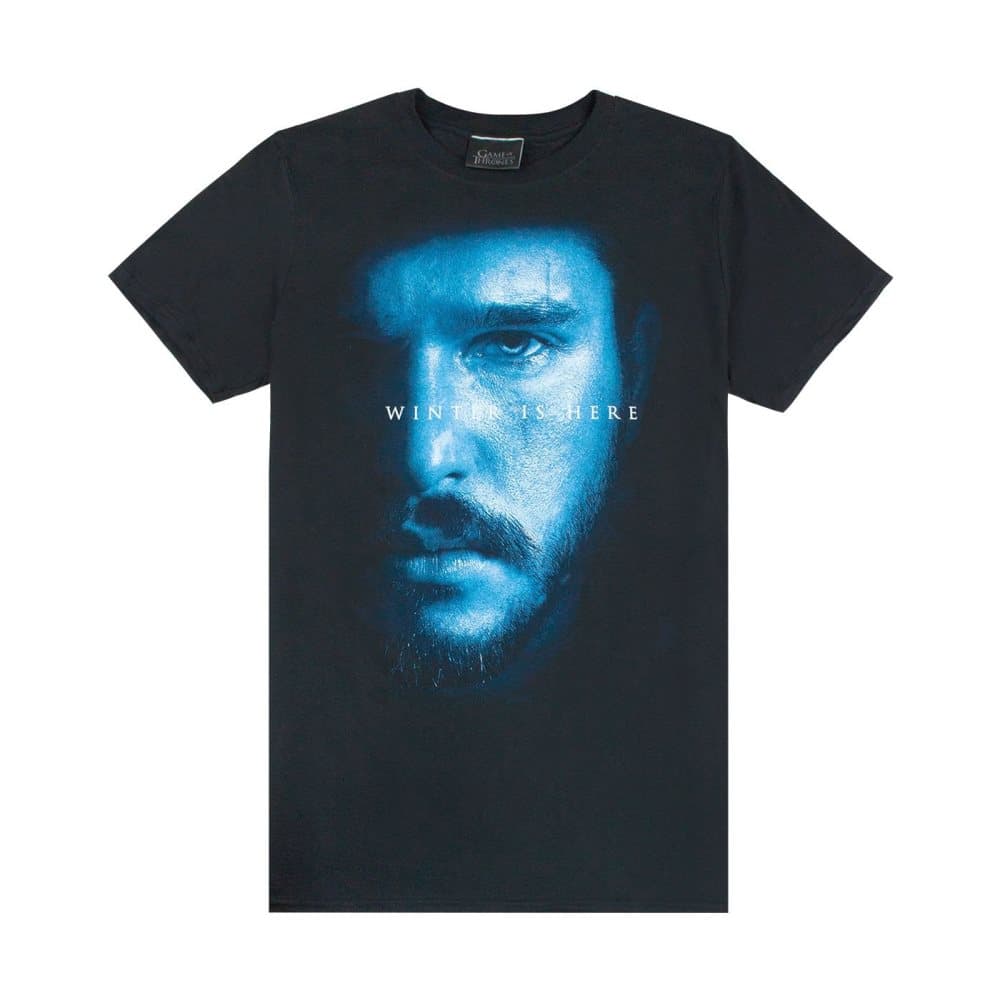 Game of Thrones Herr Jon Snow Vintern är här T-Shirt