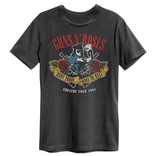 Amplified Herre Guns N Roses Gone To Hell T-shirt
