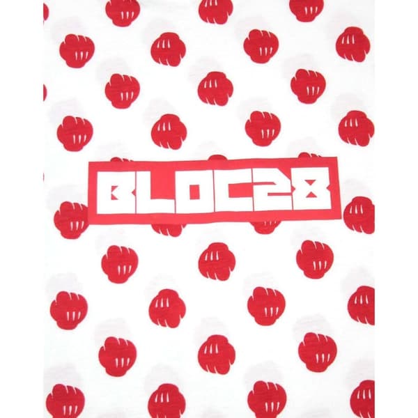 Bloc 28 Mens Fist Pattern Disney T-Shirt