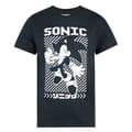 Miniatyrbild 1 av 2: Sonic The Hedgehog T-shirt med japansk affisch för män