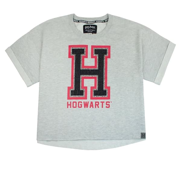 Harry Potter Dame/kvinder Hogwarts Alumni Cropped T-shirt