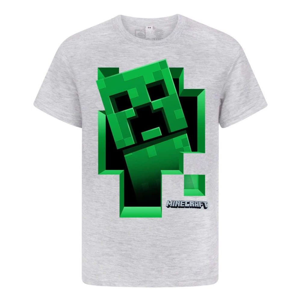Minecraft Boys Creeper Inside T-Shirt
