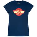 Pikkukuva 1 / 2: Captain Marvel Womens/Ladies Logo T-Shirt