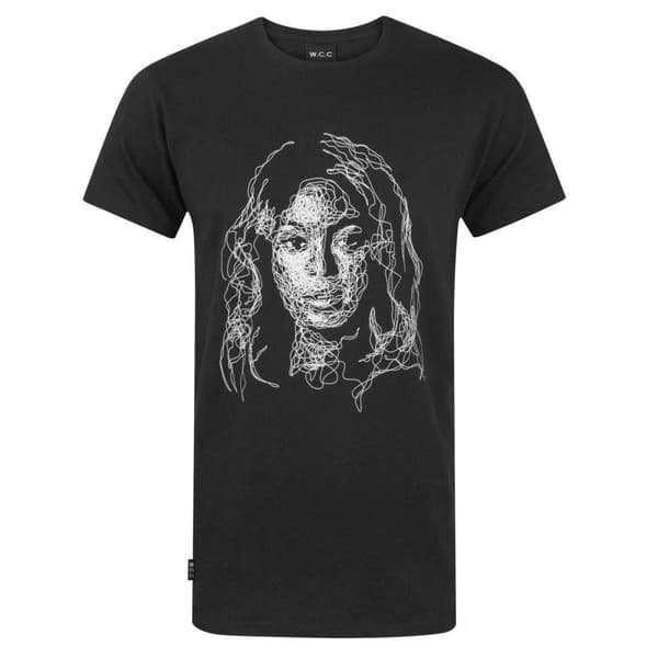 W.C.C Unisex Adult Beyonce Longline T-Shirt Black S