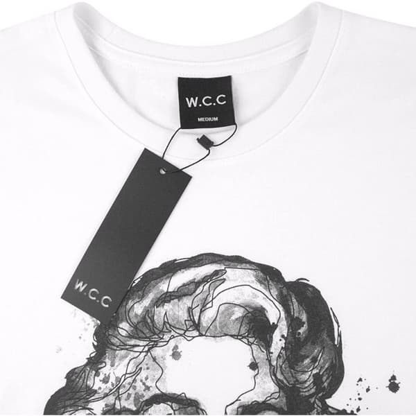 W.C.C Unisex Marilyn Monroe T-shirt med lang snit til voksne