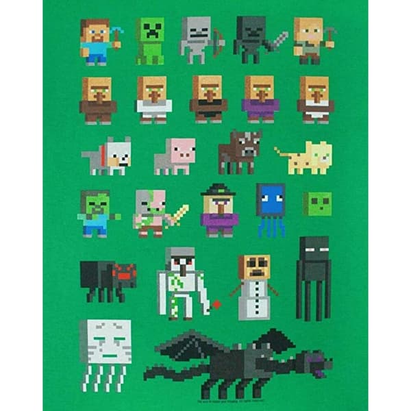 Minecraft Drenge Sprites T-shirt