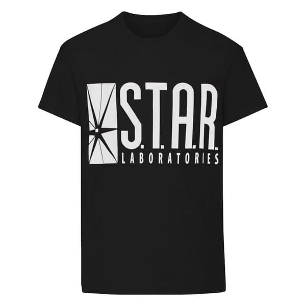 Flash T-shirt til drenge med TV Star Laboratories