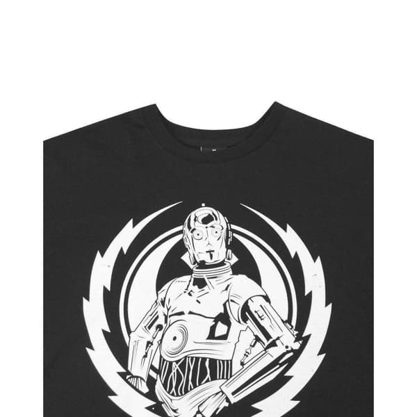 Star Wars Mens C-3PO Crest T-Shirt