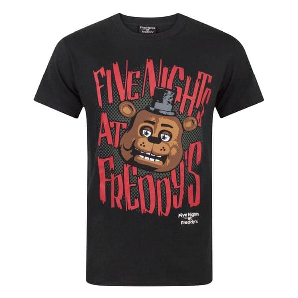 Five Nights At Freddys Mens Freddy Fazbear T-Shirt