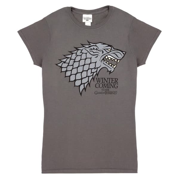 Game of Thrones Womens/Ladies Stark Sigil Winter Is Coming T-Shirt