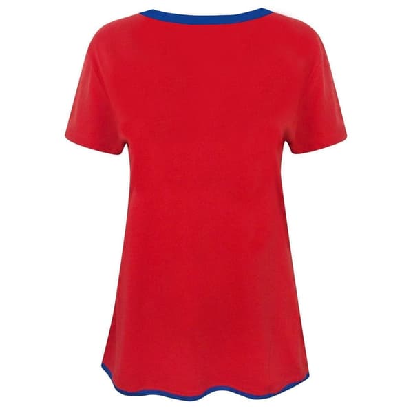 Wonder Woman Womens/Ladies Metallic Logo T-Shirt