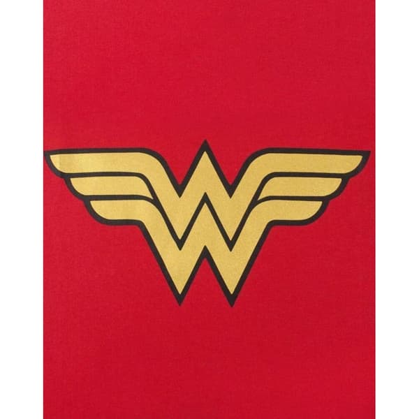 Wonder Woman Womens/Ladies Metallic Logo T-Shirt
