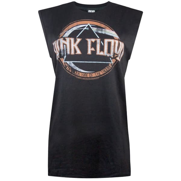 Amplified Pink Floyd On The Run T-shirt uden ærmer til kvinder/damer