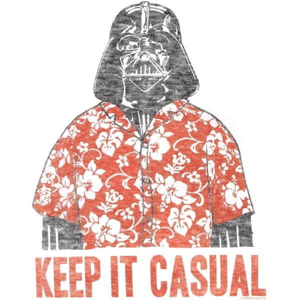 Star Wars Darth Vader Casual T-Shirt för män