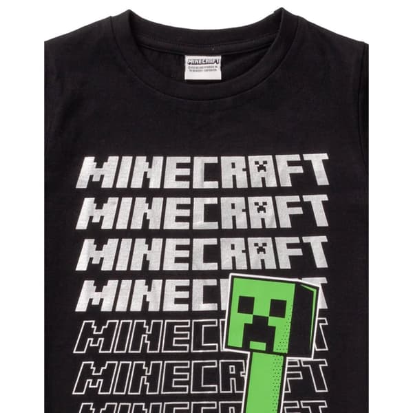 Minecraft Childrens/Kids Repeat Logo T-Shirt