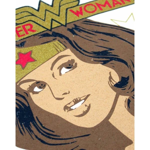 Wonder Woman Dame/kvinder portræt T-shirt