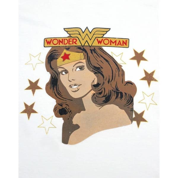 Wonder Woman Dame/kvinder portræt T-shirt