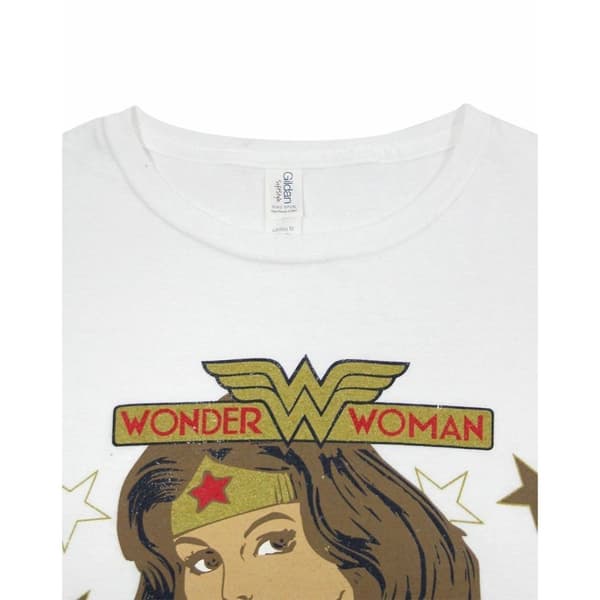 Wonder Woman Dame/kvinder portræt T-shirt