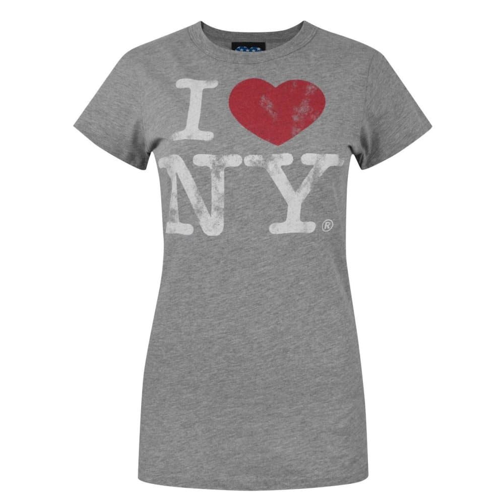 Junk Food Kvinnor/Damer I Love New York T-Shirt