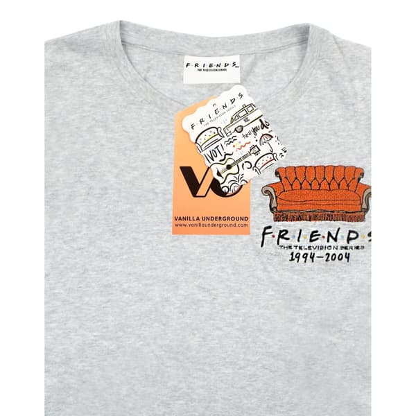 Friends Dame/Damer Central Perk Sofa Crop T-shirt
