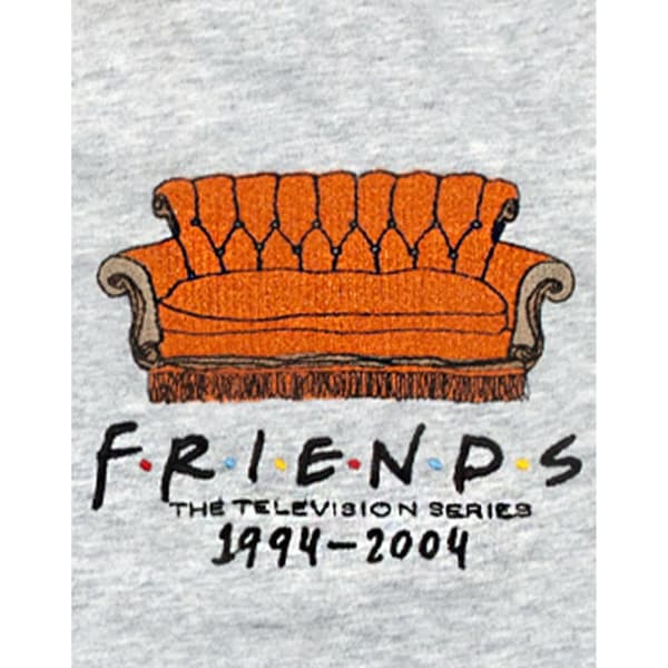 Friends Dame/Damer Central Perk Sofa Crop T-shirt