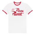 Pikkukuva 1 / 3: Toy Story Womens/Ladies Ringer Pizza Planet T-Shirt