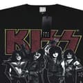 Miniatyrbillede 3 af 3: Amplified Herre Let Me Go Rock N Roll Kiss Diamante T-shirt