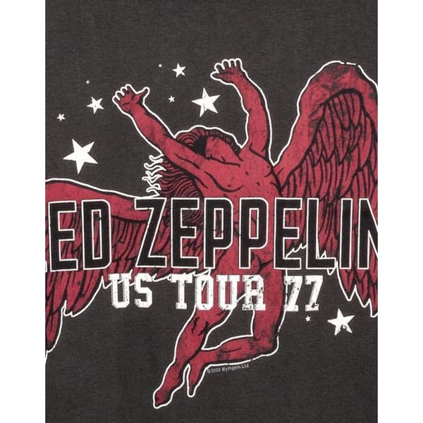 Amplified Womens/Ladies Icarus Tour 77 Led Zeppelin Crop Top