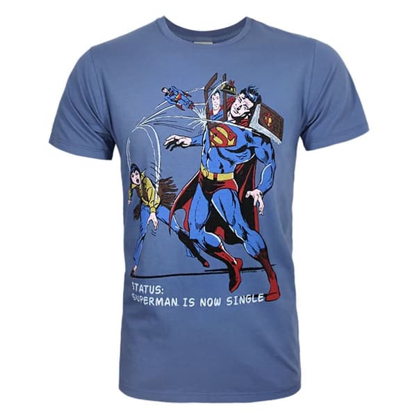 Junk Food Mens Superman är nu singel Superman T-Shirt
