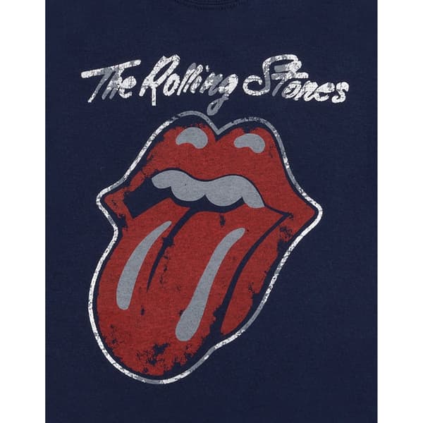 The Rolling Stones T-shirt med tunge-logo til mænd