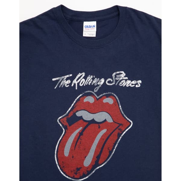 The Rolling Stones T-shirt med tunge-logo til mænd