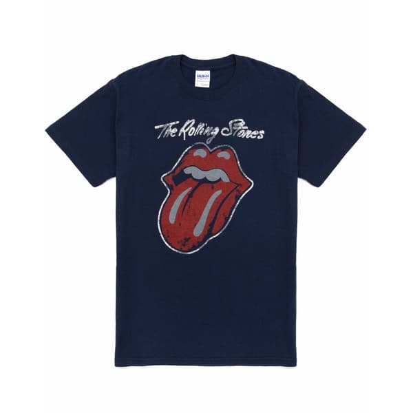 The Rolling Stones T-shirt med tunge-logo til mænd