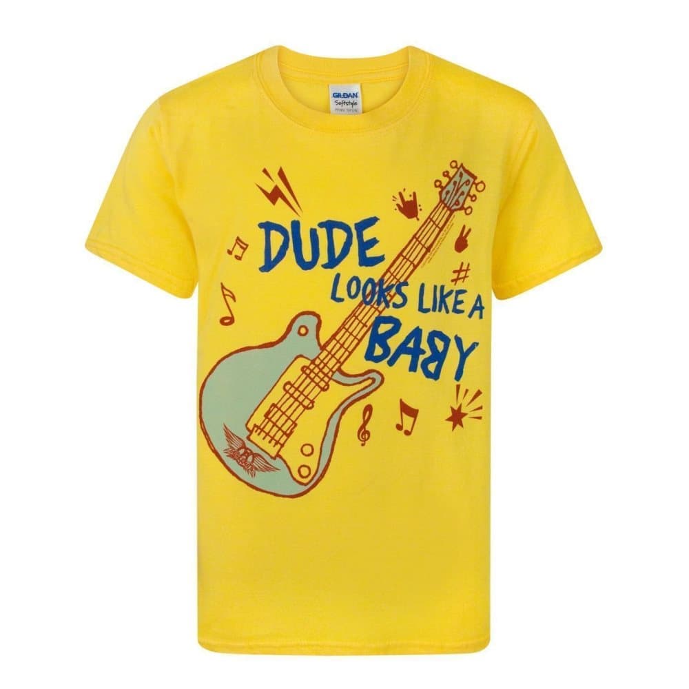 Aerosmith Barn/Kids Dude ser ut som en bebis T-Shirt