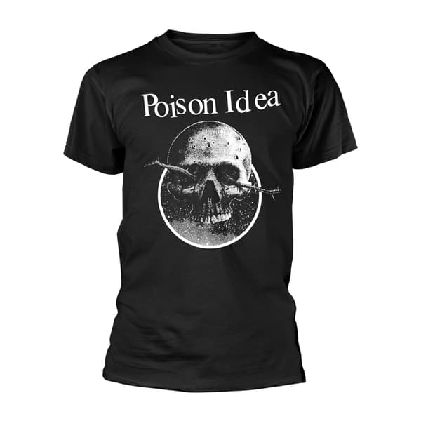 POISON IDEA - T-SHIRT, SKULL LOGO S