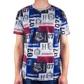 Miniatyrbilde 3 av 3: Harry Potter Mens Hogwarts Patch Print T-Shirt