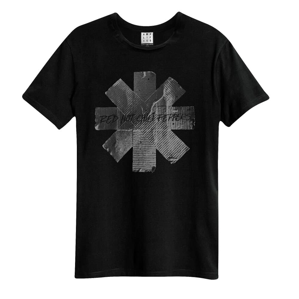 Amplified Unisex vuxen Duct Tape Red Hot Chilli Peppers T-Shirt