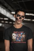 Miniatyrbild 3 av 3: Svart T-shirt Just a guy who loves horror skräckfilm halloween
