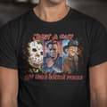 Miniatyrbild 1 av 3: Svart T-shirt Just a guy who loves horror skräckfilm halloween