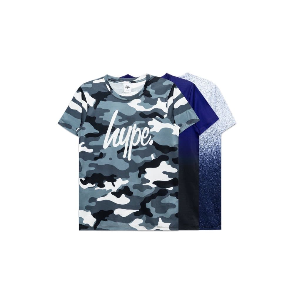 Hype Tryckt T-shirt för barn/barn (3 st.)