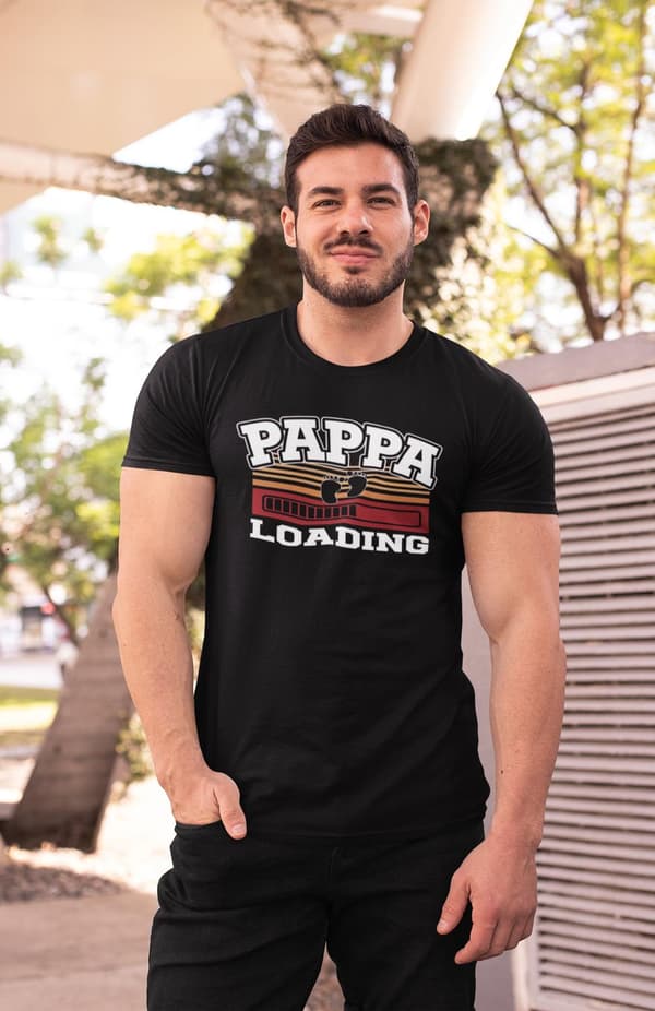 Ny Pappa svart T-shirt - Ny Pappa loading