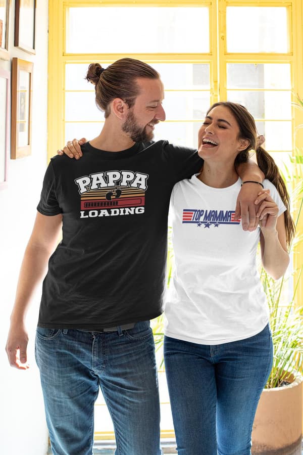 Ny Pappa svart T-shirt - Ny Pappa loading