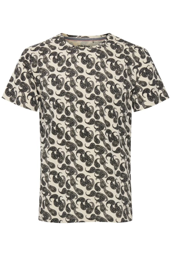 Blend - T-shirt 20713062 Paisley Beige M