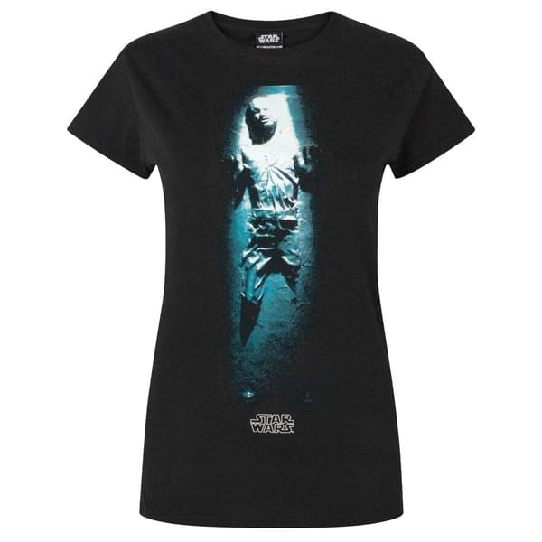 Star Wars Womens/Ladies Han Solo Carbonite T-Shirt