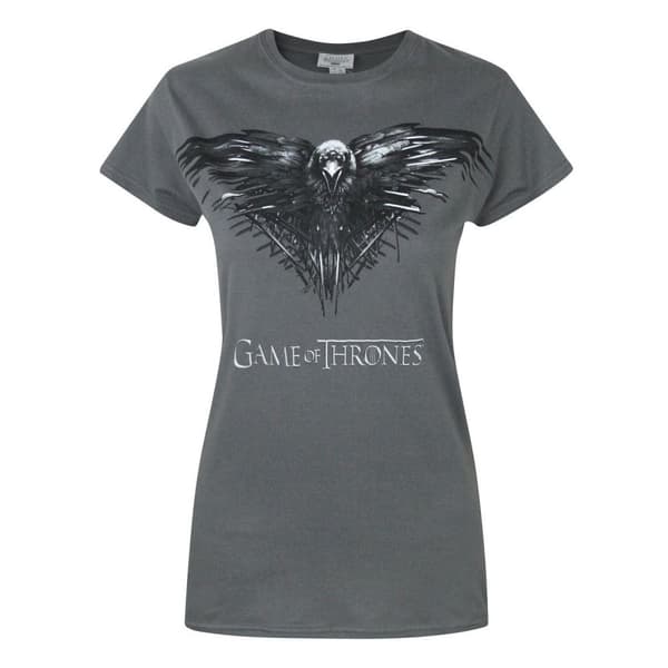 Game Of Thrones Womens/Ladies Three Eyed Raven T-Shirt