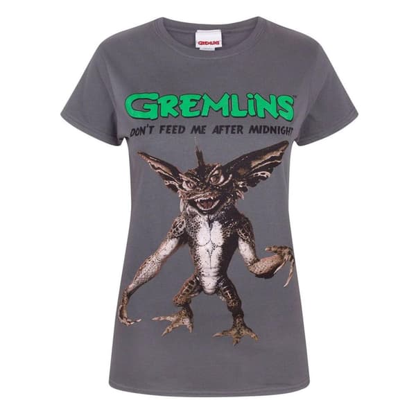 Gremlins Dame/Dame Spike T-shirt Charcoal S