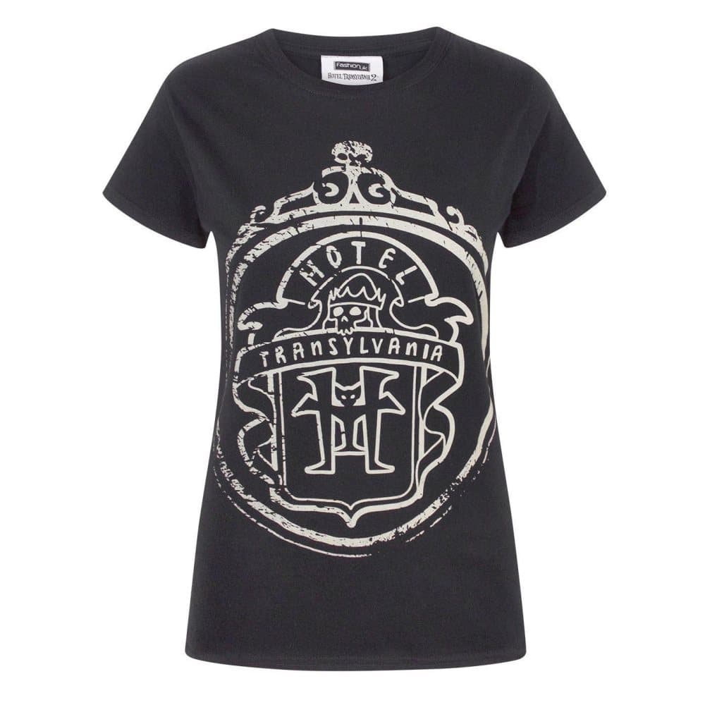 Hotel Transylvania Kvinnor/Damer Logo Glow in the Dark T-Shirt