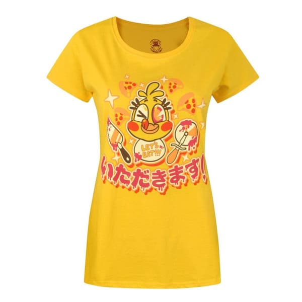 Five Nights At Freddys Womens/Ladies Chicadakimasu T-Shirt