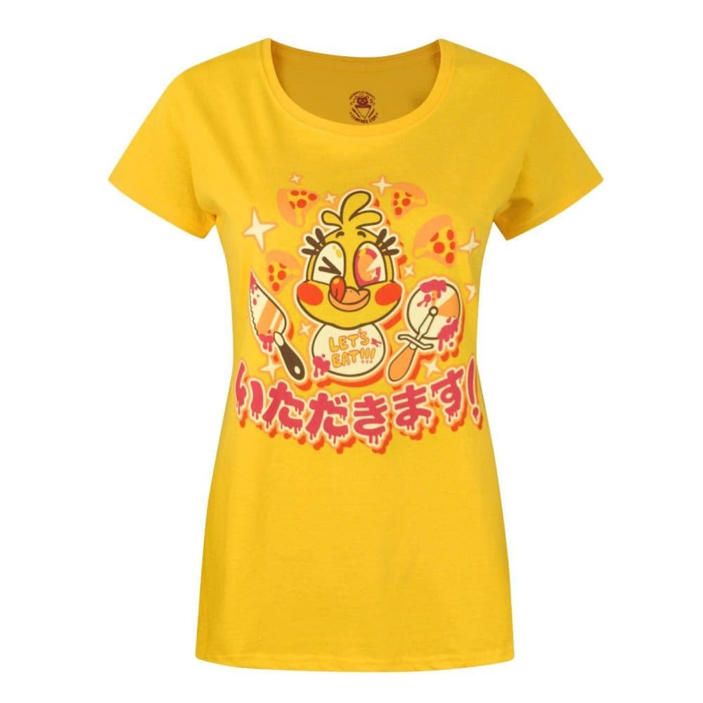 Five Nights At Freddys Kvinnor/Damer Chicadakimasu T-Shirt